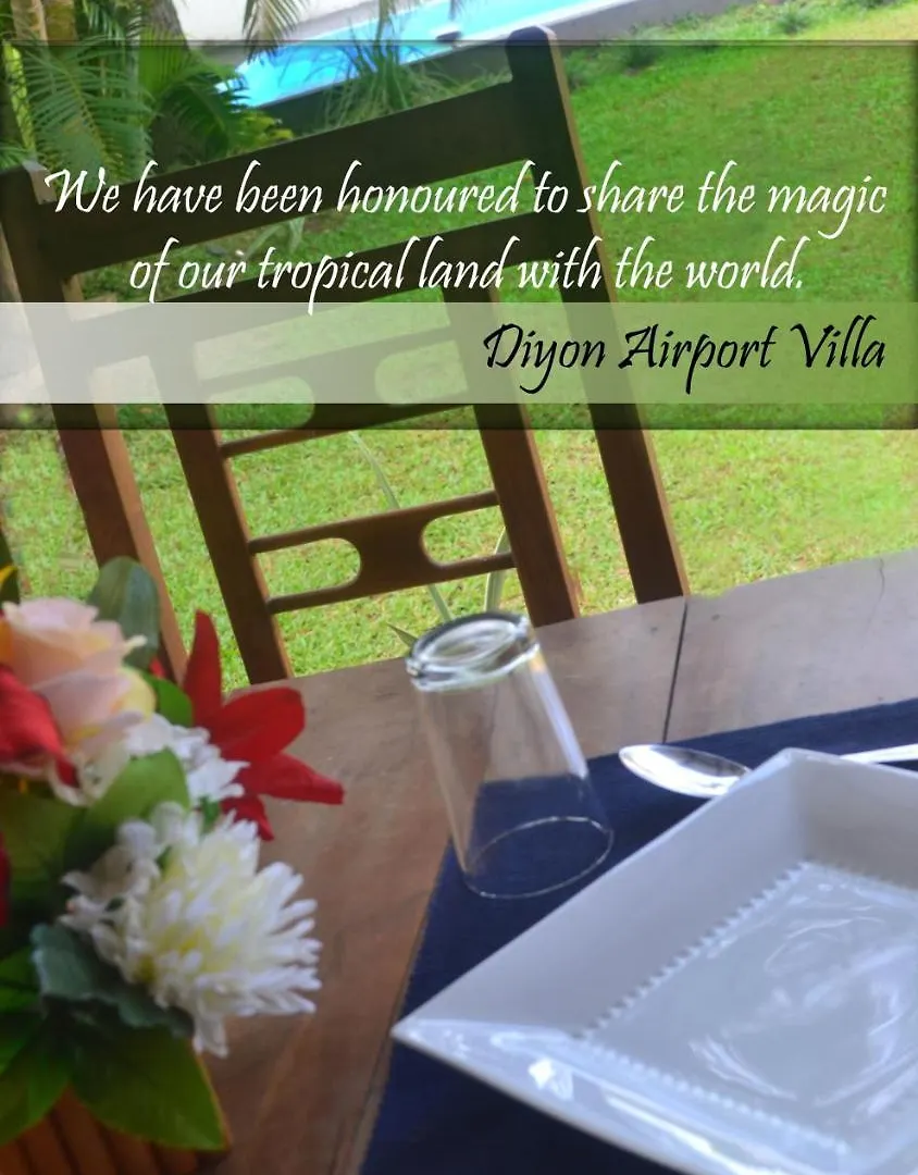 Diyon Airport Villa Negombo Vendégház